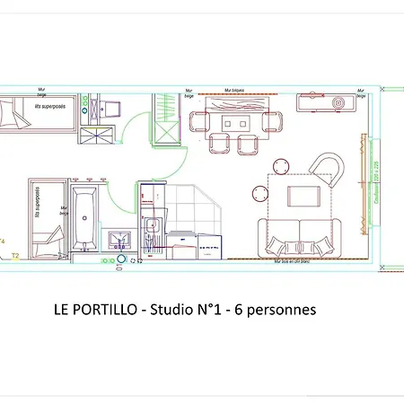 Résidence Le Portillo - Piscine - Pour 6 Personnes Mae-5253